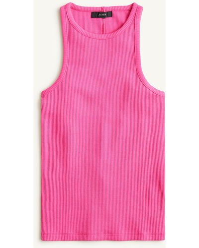 J.Crew: New Favorite Tank Top In Vintage Rib For Women