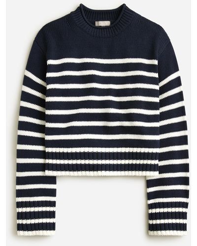 J.Crew Rollnecktm Sweater In Stripe - Blue