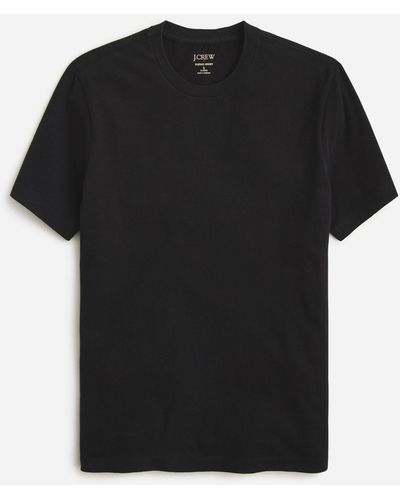J.Crew Sueded Cotton T-shirt - Black
