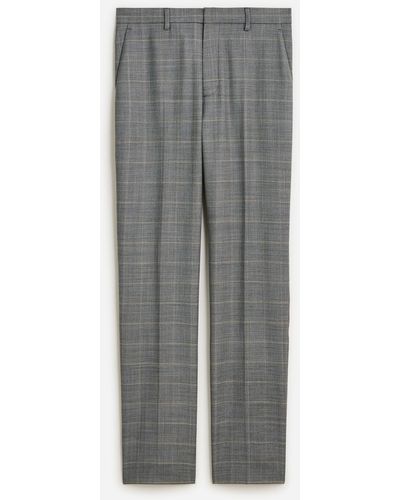 J.Crew Bowery Dress Pant In Stretch Wool Blend - Gray