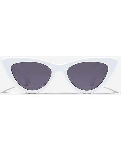 J.Crew Bungalow Cat-Eye Sunglasses - White