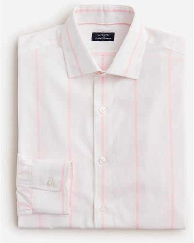 J.Crew Ludlow Premium Fine Cotton Dress Shirt - White