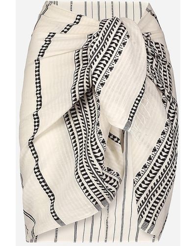 J.Crew Lemlem Lema Sarong - White