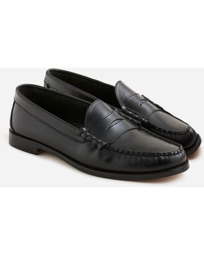 J.Crew Camden Loafers With Leather Soles - Black