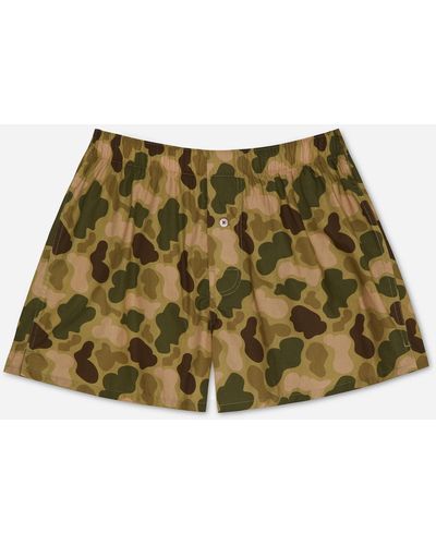 Druthers Tm Organic Cotton Boxers - Green