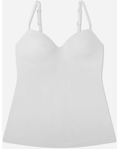 J.Crew Hanro Allure Bra Camisole - White