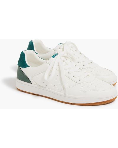 J.Crew Court Sneakers - White