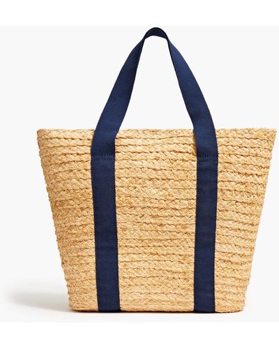 J Crew Straw Bag