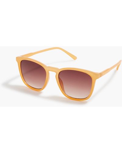 J.Crew Square Keyhole Sunglasses - Pink