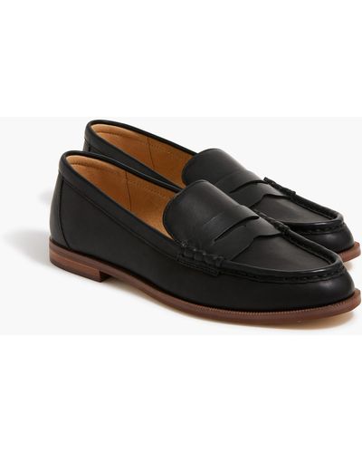 J.Crew Penny Loafers - Black