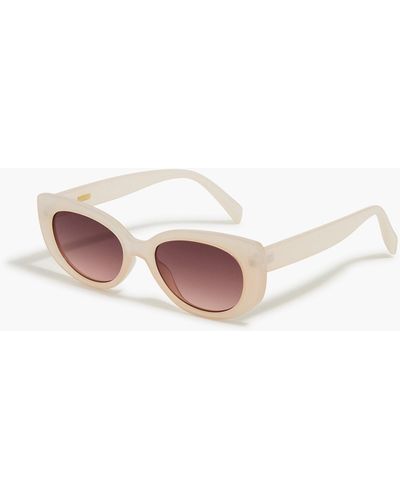 J.Crew Oval-framed Sunglasses - Pink