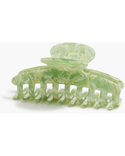 J.Crew Large Claw Hair Clip - Green
