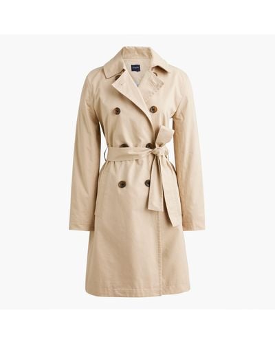 J.Crew Trench Coat - Natural