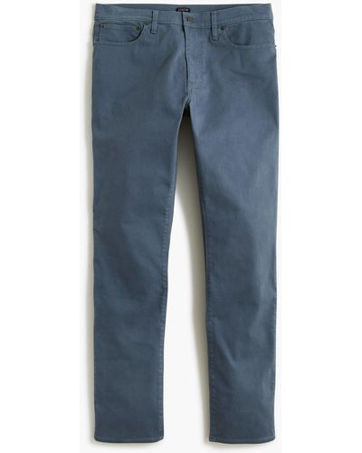 J.Crew Straight-fit Garment-dyed Five-pocket Pant - Blue