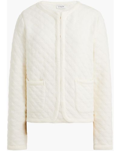 J.Crew Quilted Jacket - White