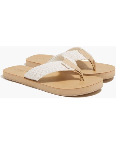 Crew clothing hotsell flip flops