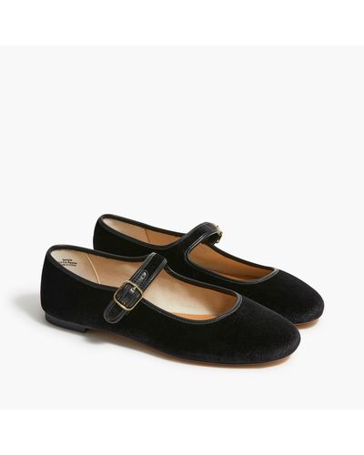 jcrew black flats