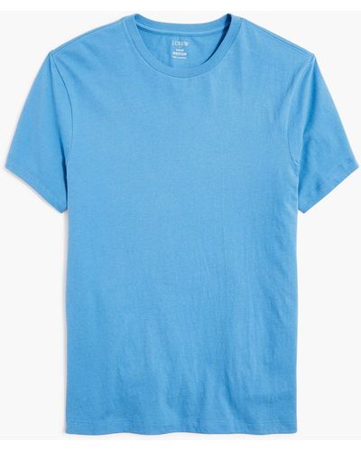 J.Crew Washed Jersey Tee - Blue