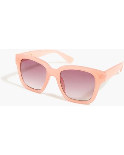 J.Crew D-frame Sunglasses - Pink