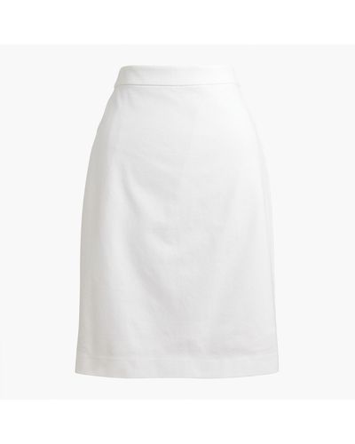 J.Crew Pencil Skirt - White