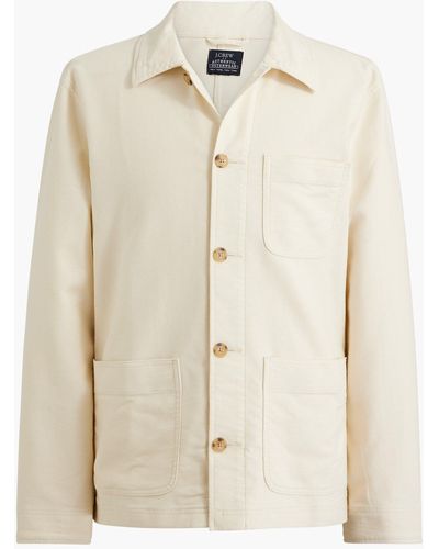 J.Crew Twill Chore Jacket - Natural