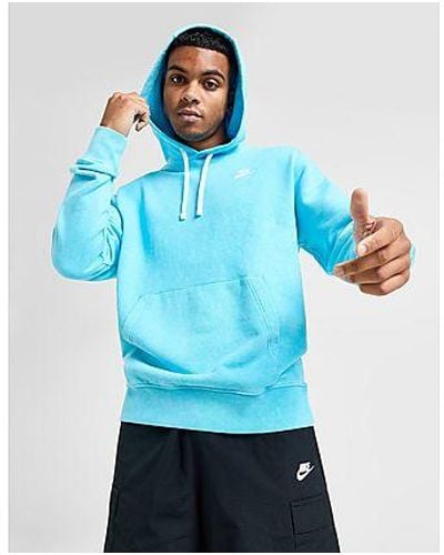 Nike Sportswear Club Washed Hoodie - Blue