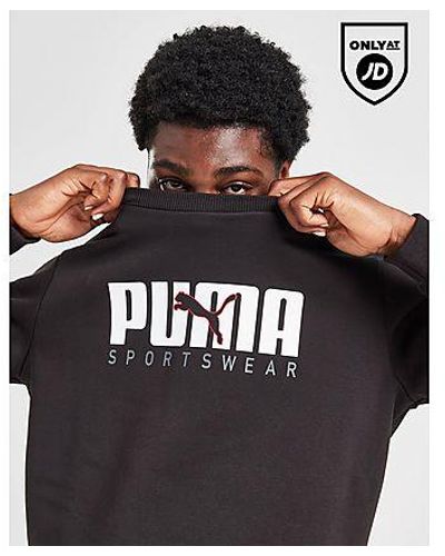 PUMA Swetashirt Core Sportswear Crew - Noir