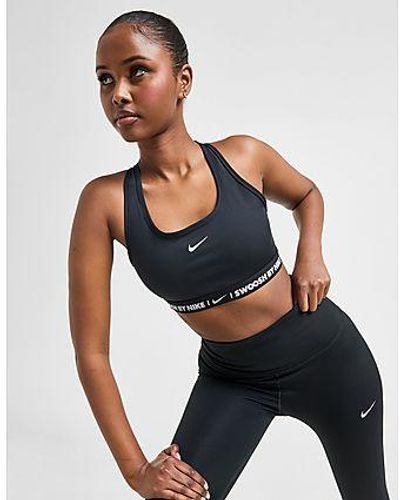 Nike Training Swoosh Bra - Noir