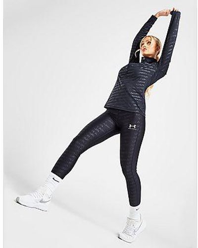 Under Armour Emboss All Over Print Tights - Black