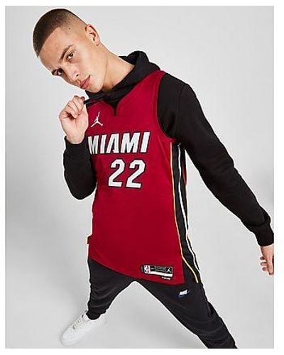 Black Nike NBA Miami Heat Butler #22 Swingman Jersey