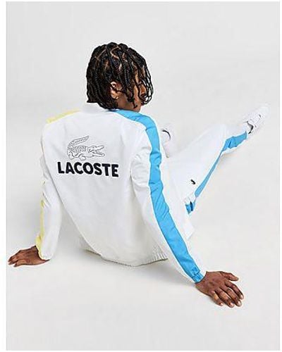 Lacoste Colour Block Back Logo Tracksuit - Black