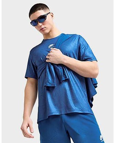 Nike Air Max Performance All Over Print T-shirt - Blue