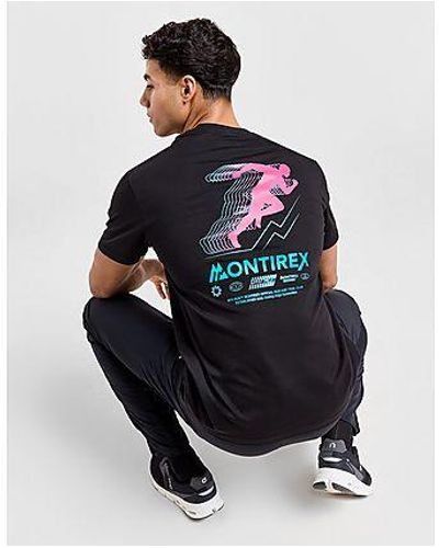 MONTIREX T-shirt MTX Run Vital - Noir