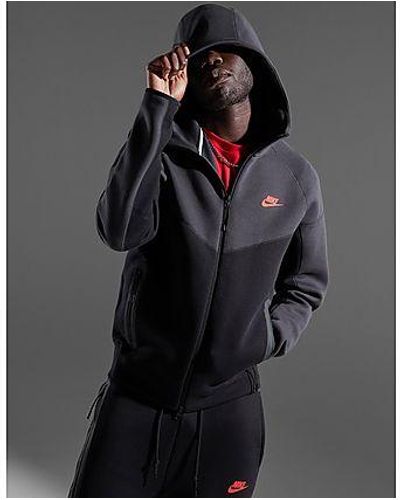 Nike Tech Fleece Hoodie - Black