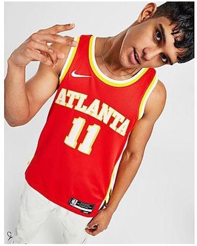 Nike NBA Atlanta Hawks Young #11 Swingman Jersey - Rouge