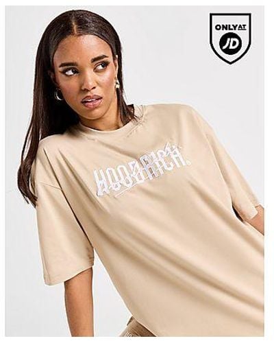 Hoodrich T-shirt Fusion Boyfriend - Noir