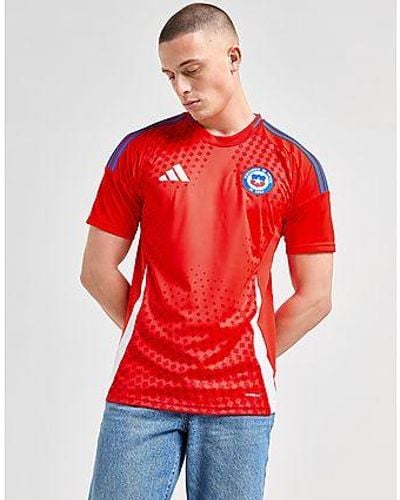 adidas Chile 2024/25 Home Shirt - Red