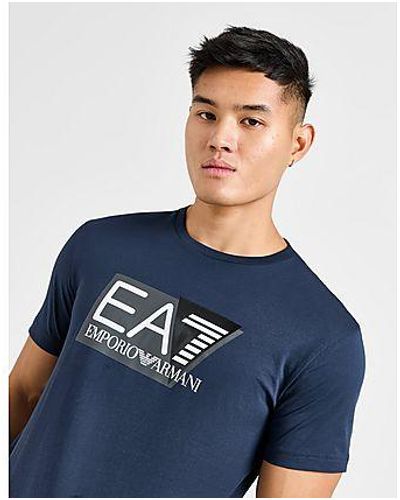 EA7 T-shirt Visibility - Bleu