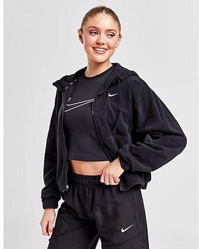Nike Therma-fit Polar Full Zip Hoodie - Black