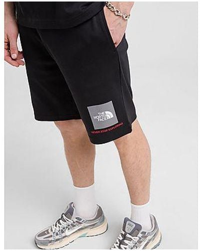 The North Face Fine Box Logo Shorts - Black