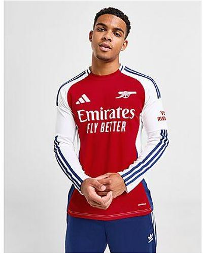 adidas Arsenal Fc 2024/25 Long Sleeve Home Shirt - Black