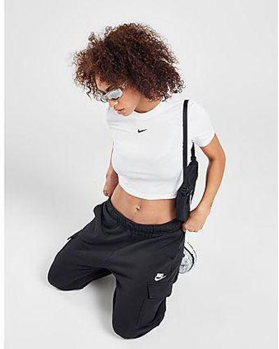 Nike Crop Top Essential Slim - Noir