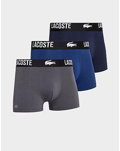 Lacoste 3 Pack Boxers - Black