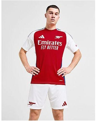 adidas Arsenal Fc 2024/25 Home Shorts - Red