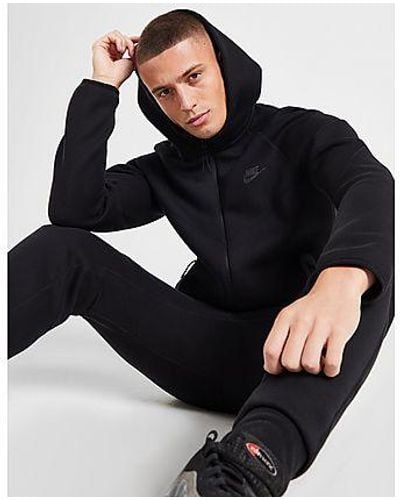Nike Sweat à capuche et zip - Noir