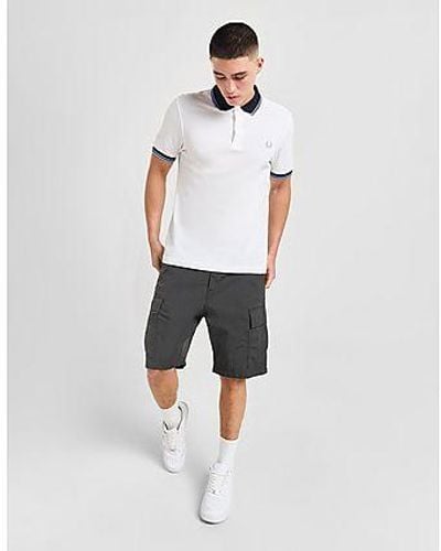 Fred Perry Contrast Collar Polo Shirt - Black