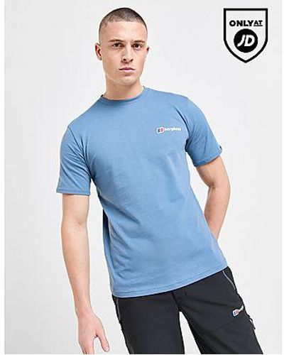 Berghaus T-shirt Mountain Lines - Bleu