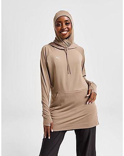 PUMA Modest Hooded Hijab - Black