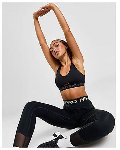 Nike Training Pro Indy Plunge Sports Bra - Noir