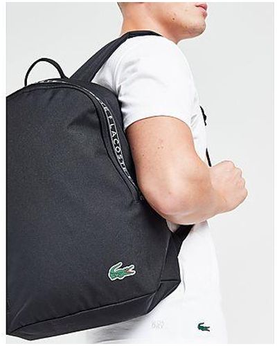 Lacoste Tape Backpack - Black